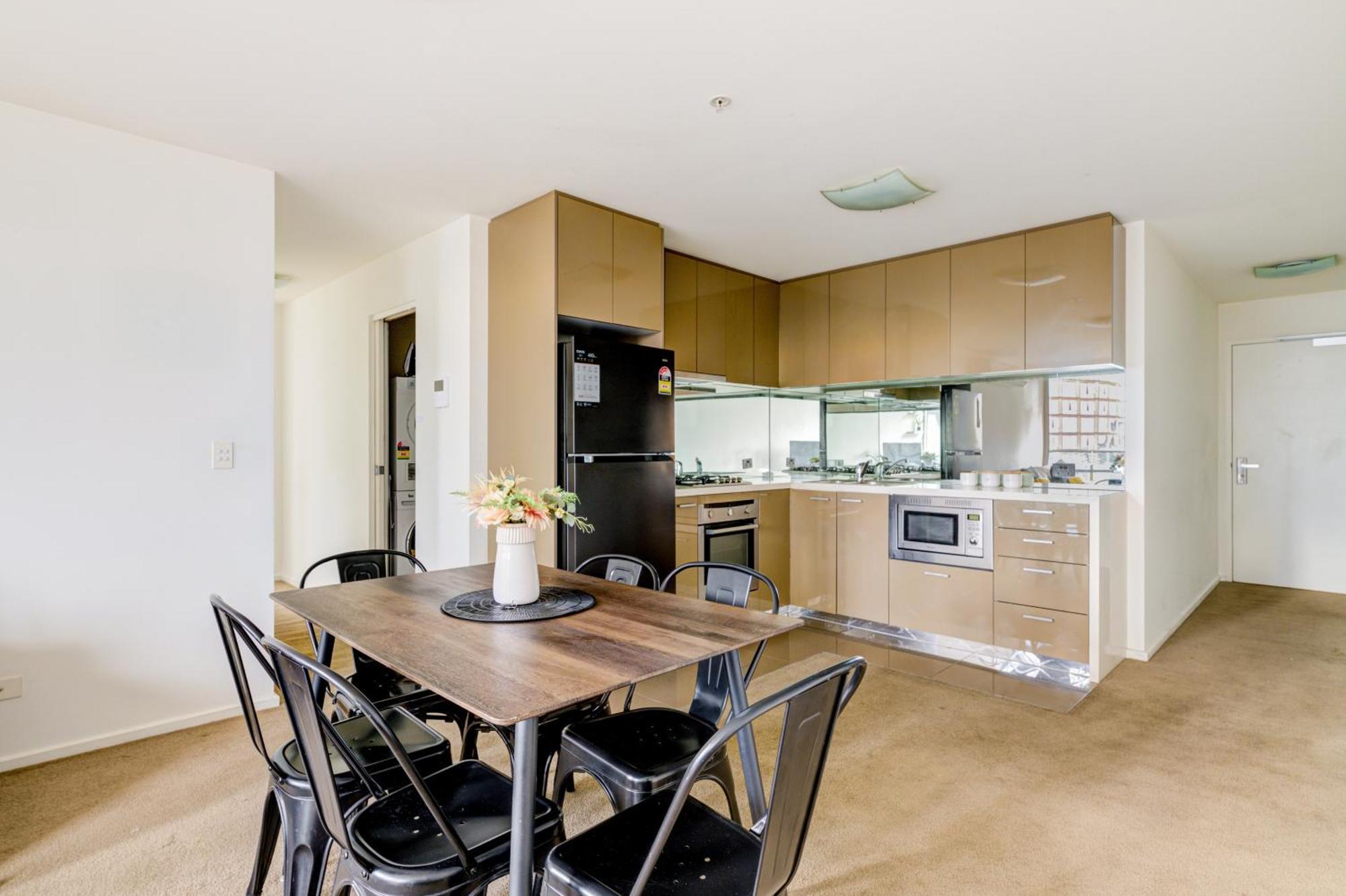 Mega Style Apartments Mainpoint Melbourne Oda fotoğraf