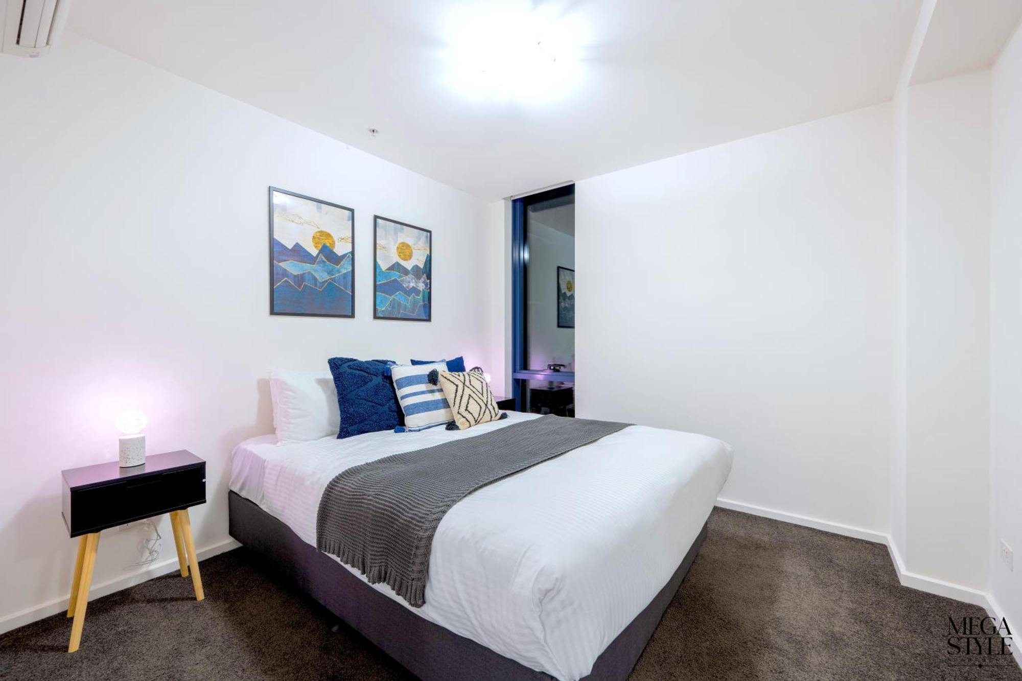 Mega Style Apartments Mainpoint Melbourne Oda fotoğraf