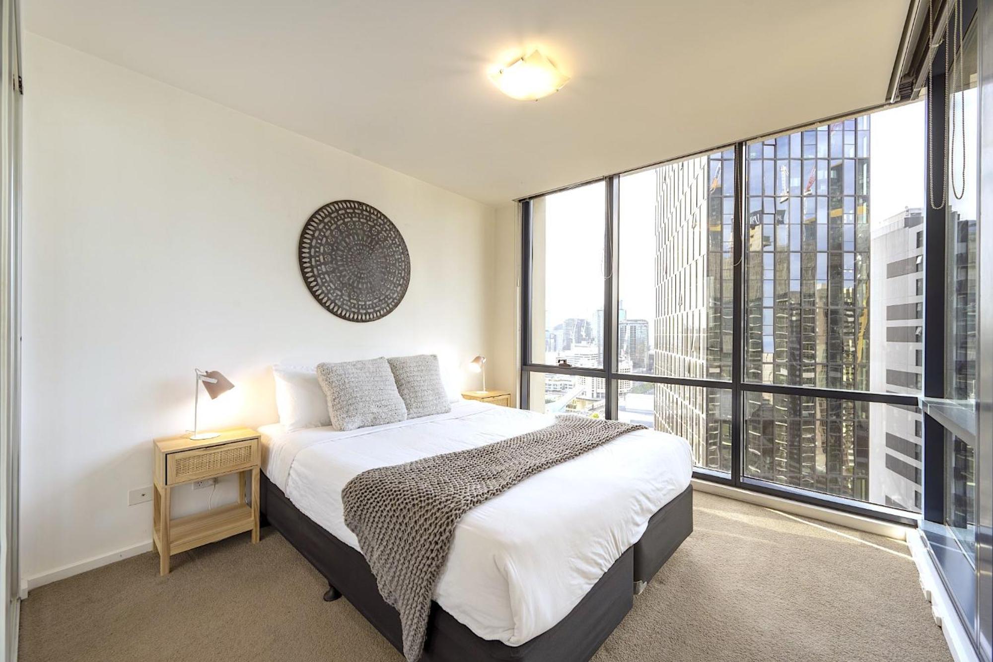 Mega Style Apartments Mainpoint Melbourne Oda fotoğraf