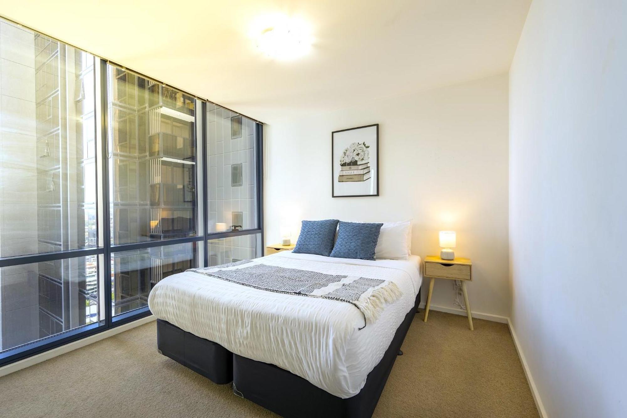 Mega Style Apartments Mainpoint Melbourne Oda fotoğraf