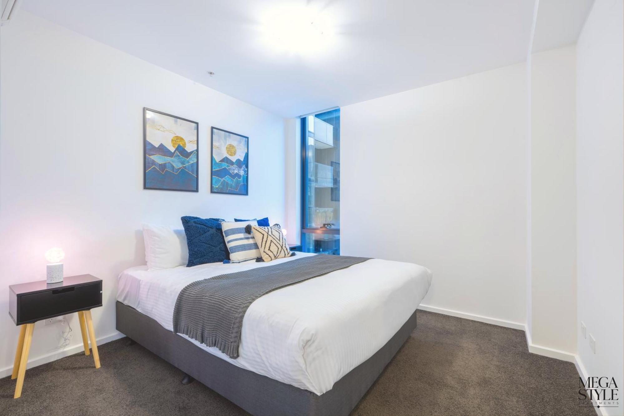 Mega Style Apartments Mainpoint Melbourne Oda fotoğraf