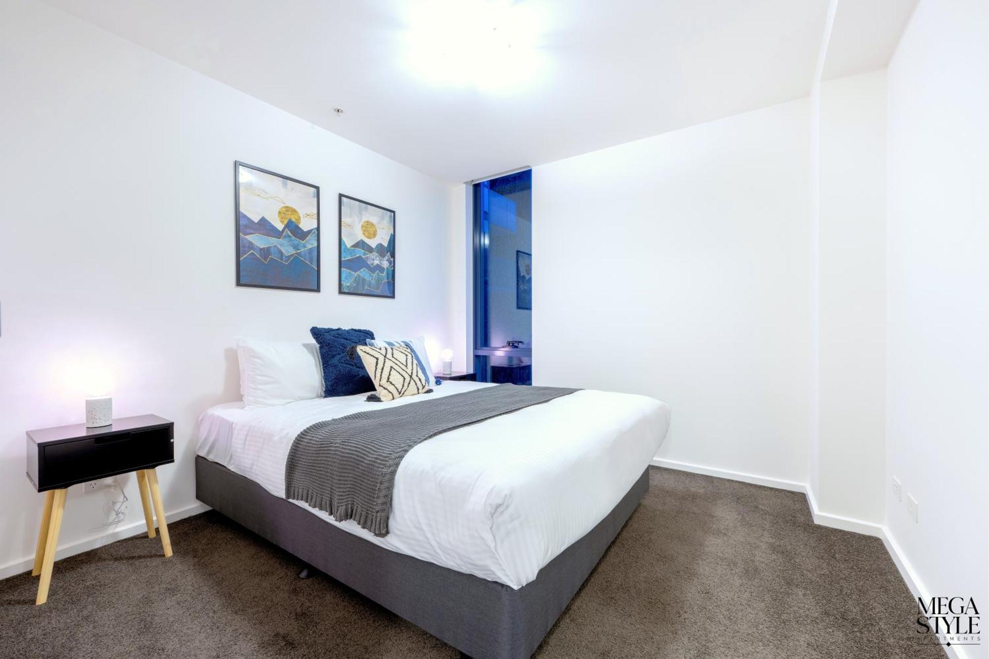 Mega Style Apartments Mainpoint Melbourne Oda fotoğraf