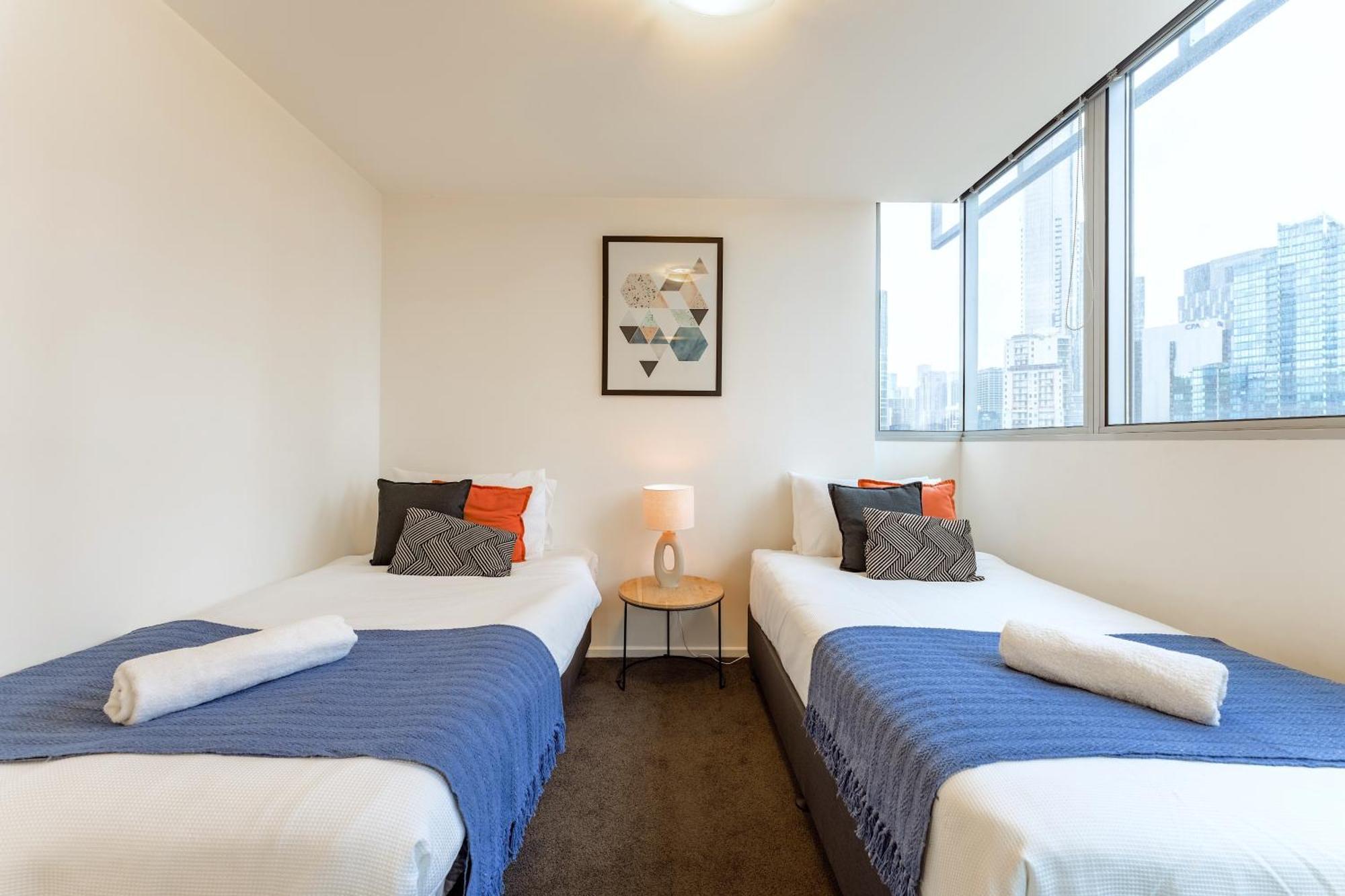 Mega Style Apartments Mainpoint Melbourne Oda fotoğraf