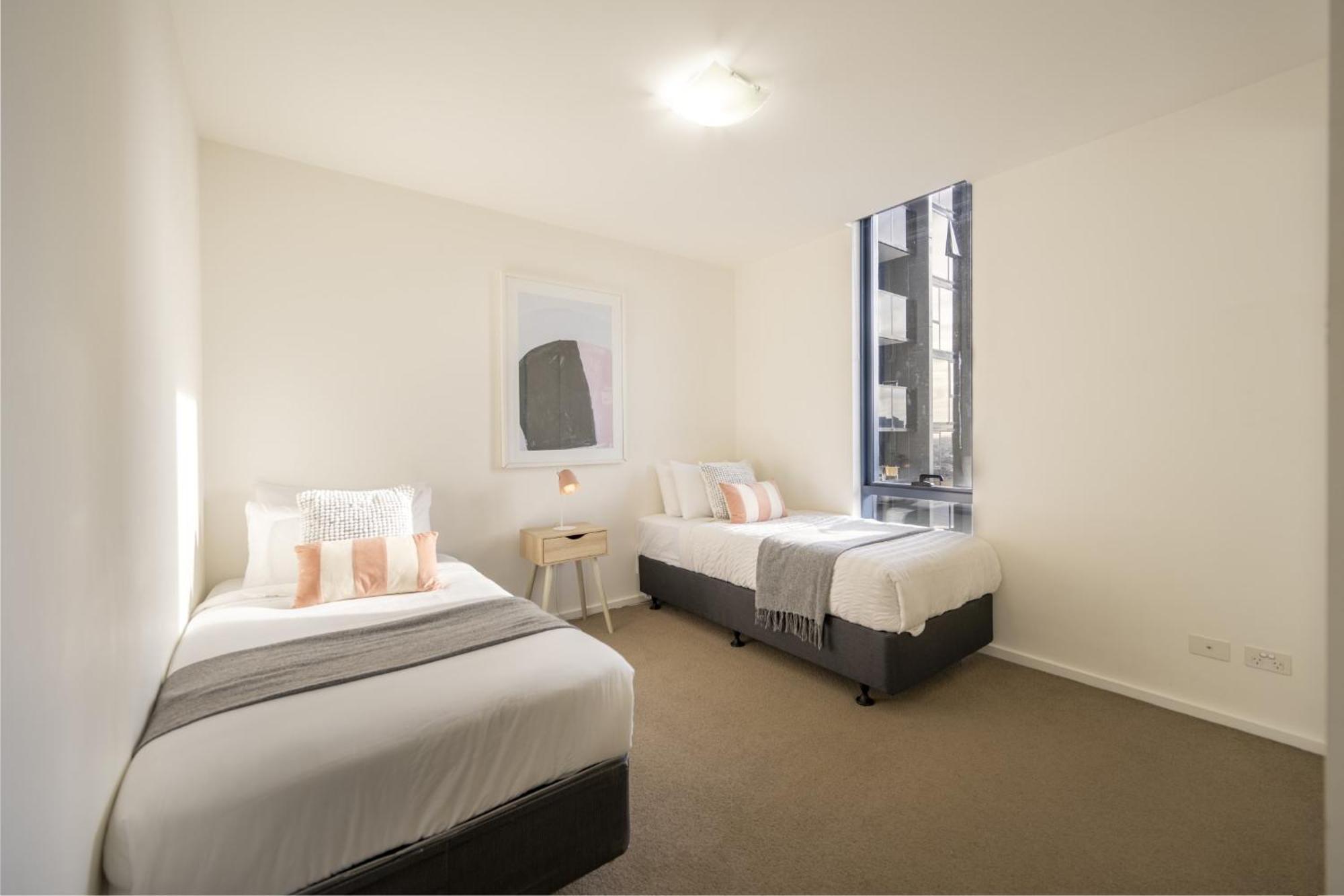 Mega Style Apartments Mainpoint Melbourne Oda fotoğraf