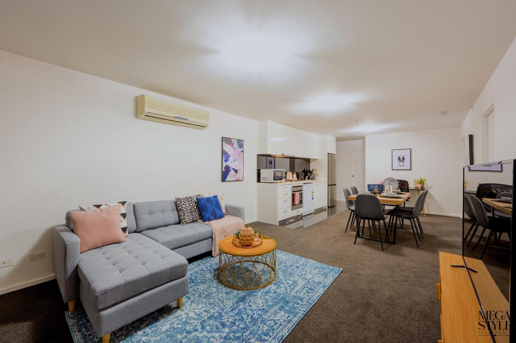 Mega Style Apartments Mainpoint Melbourne Oda fotoğraf