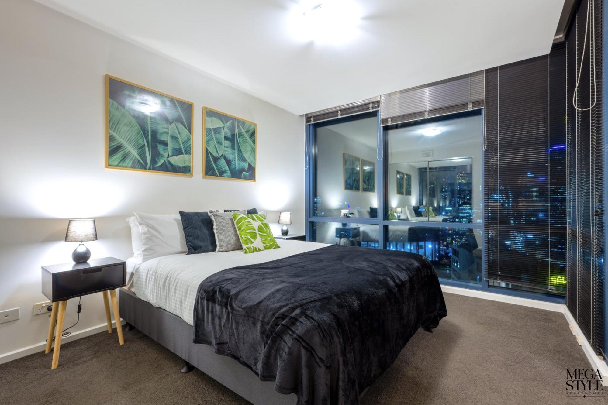 Mega Style Apartments Mainpoint Melbourne Oda fotoğraf