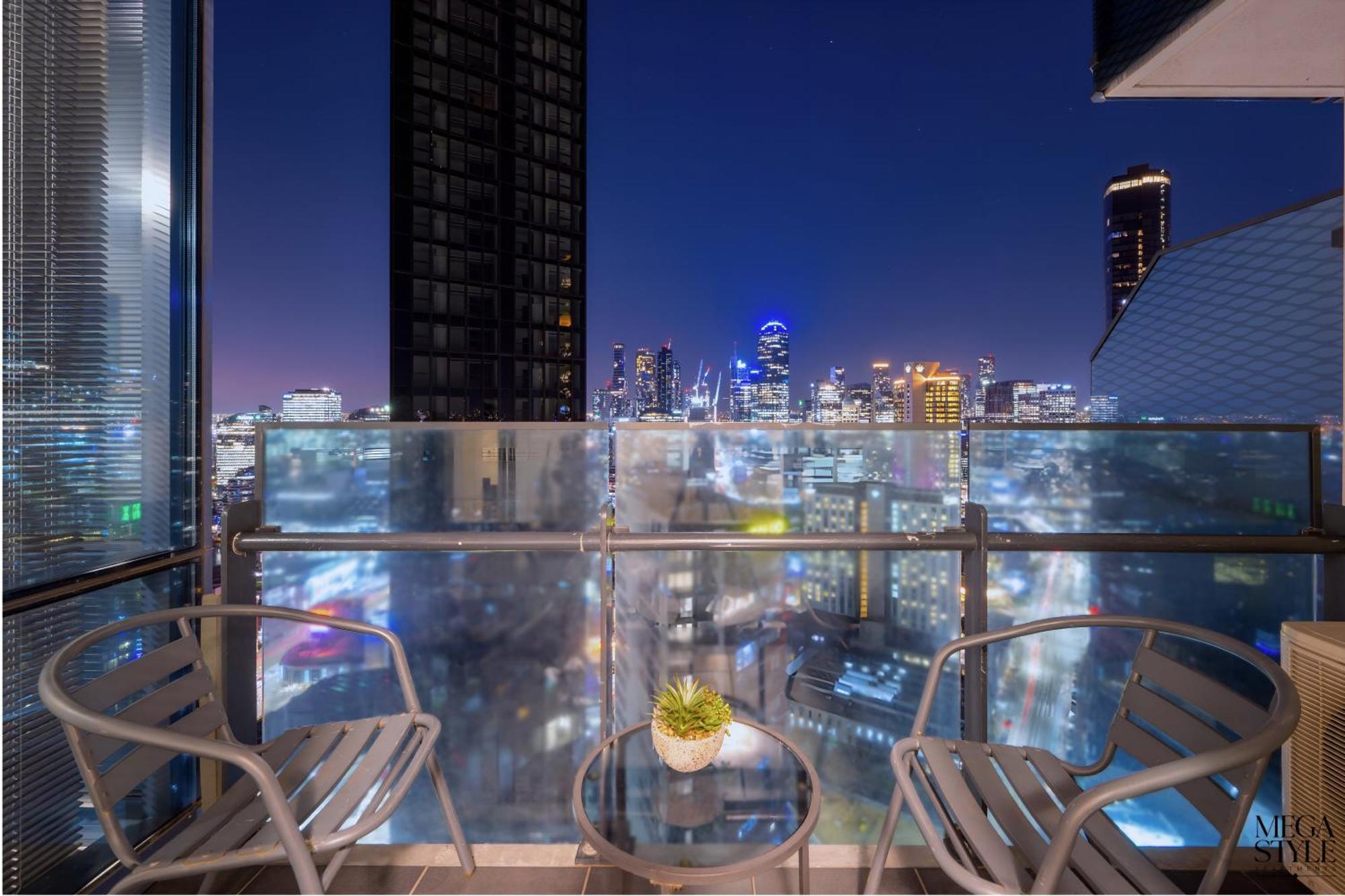 Mega Style Apartments Mainpoint Melbourne Oda fotoğraf