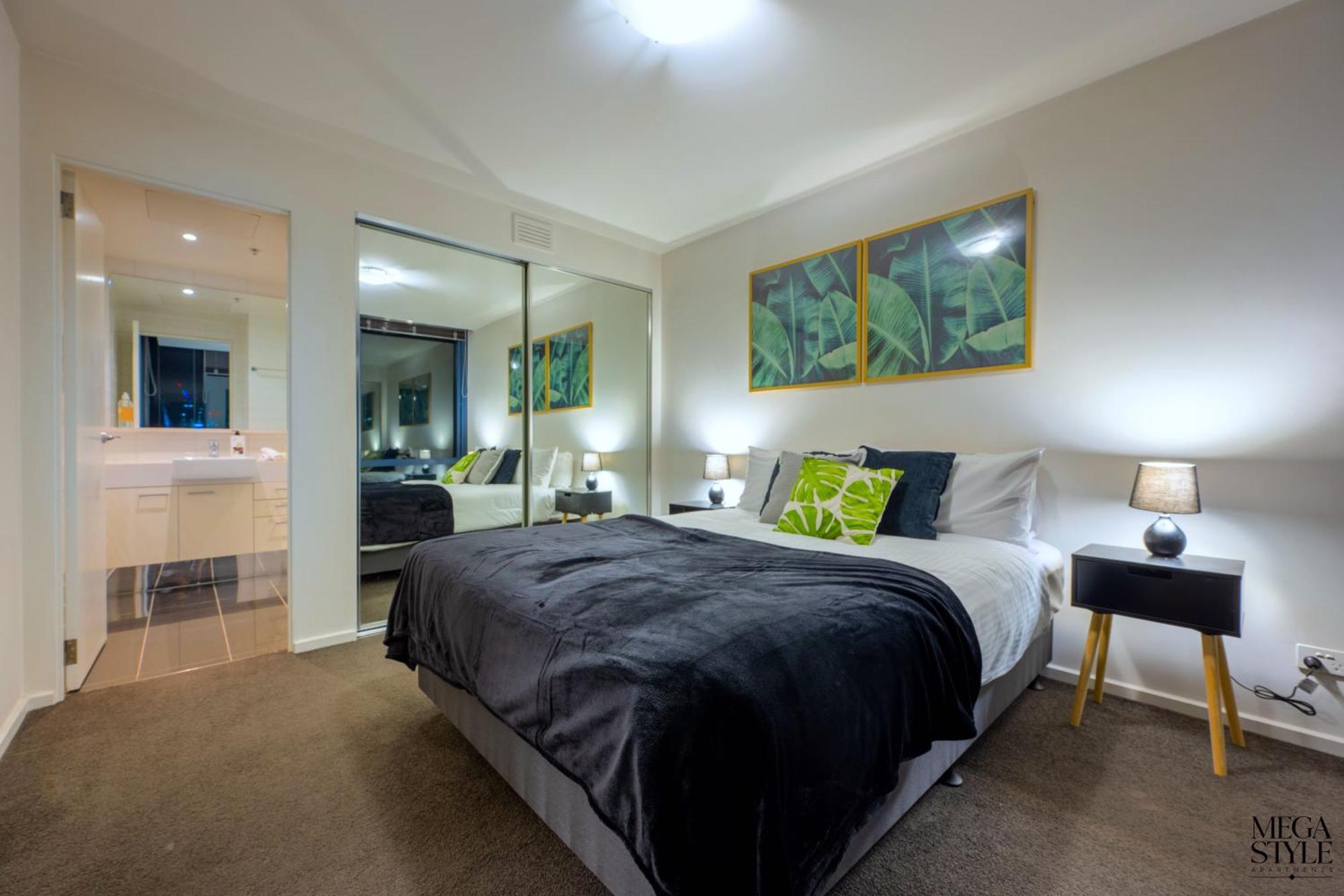 Mega Style Apartments Mainpoint Melbourne Oda fotoğraf